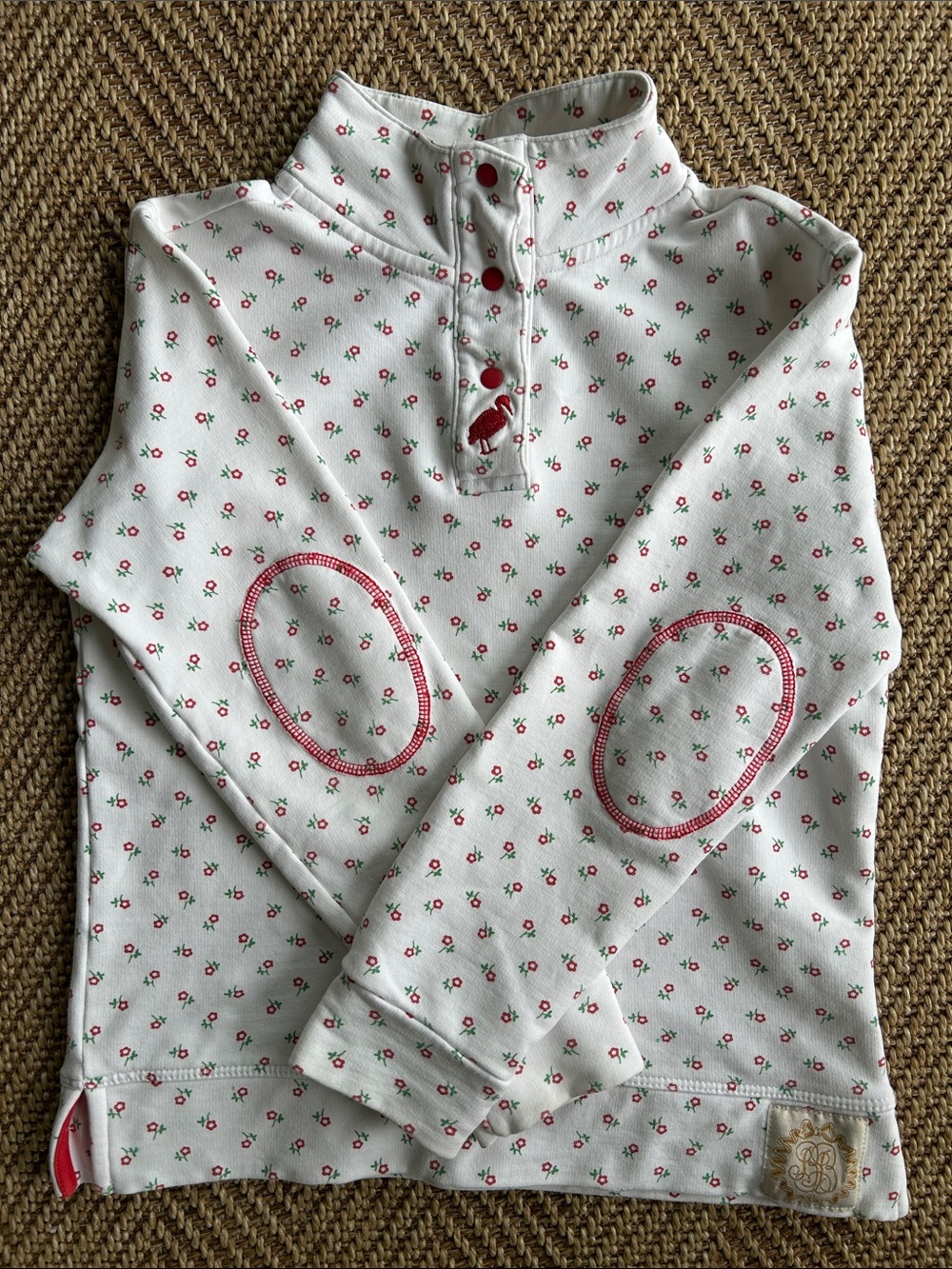The Beaufort Bonnet Company/TBBC Pendleton Popped Collar Top (Size 5)
